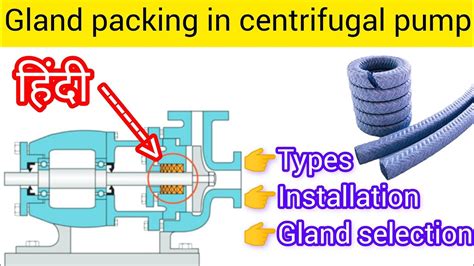 gland packing in centrifugal pump|gland packing installation procedure.